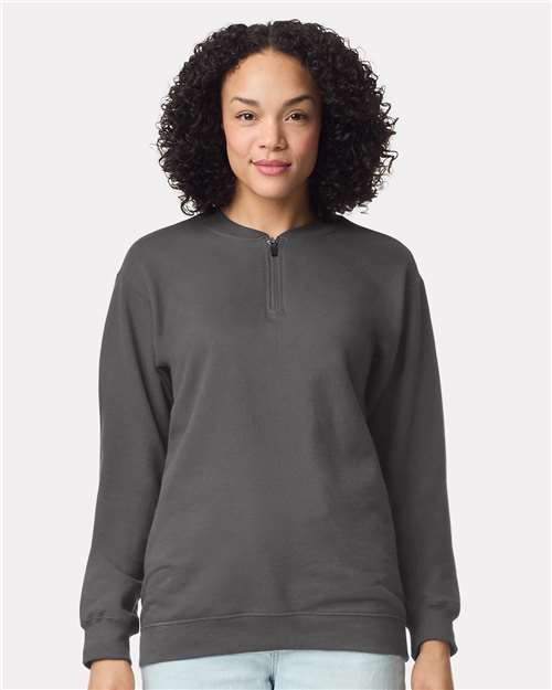 Gildan - Unisex Softstyle® Midweight 1/4 Zip Sweatshirt
