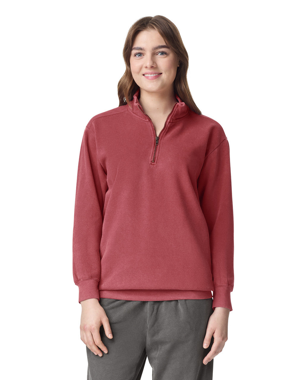 Comfort Colors - Unisex Garment-Dyed Quarter-Zip Sweatshirt