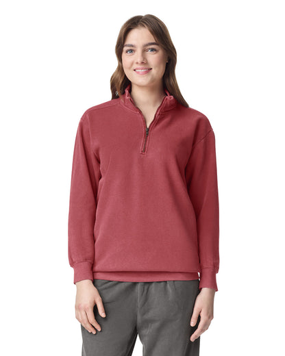 Comfort Colors - Unisex Garment-Dyed Quarter-Zip Sweatshirt