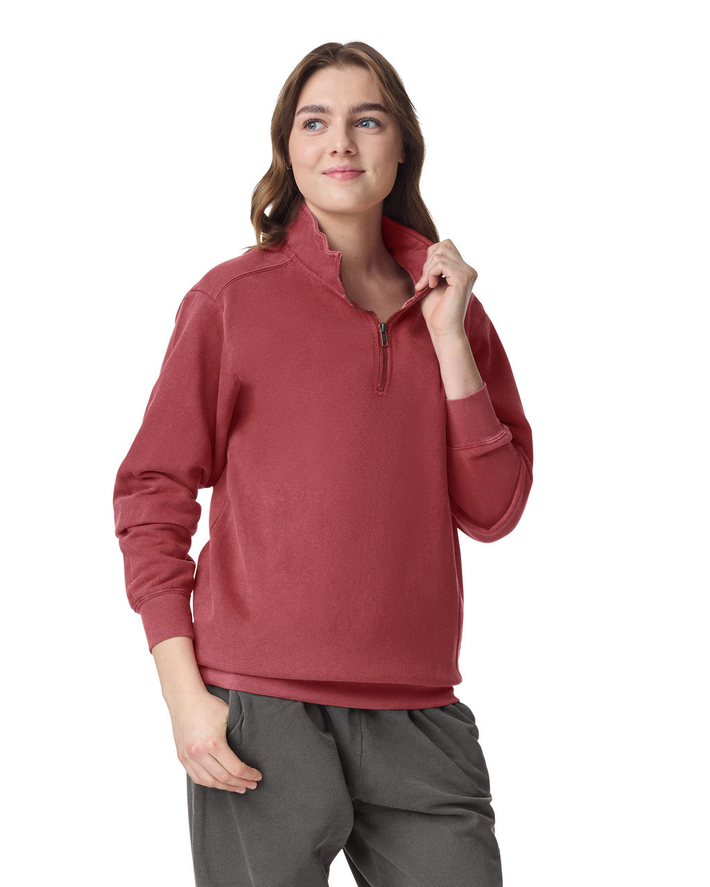 Comfort Colors - Unisex Garment-Dyed Quarter-Zip Sweatshirt