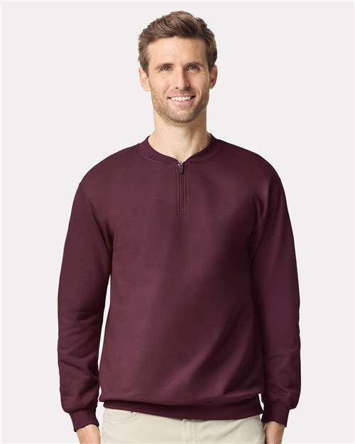 Gildan - Unisex Softstyle® Midweight 1/4 Zip Sweatshirt