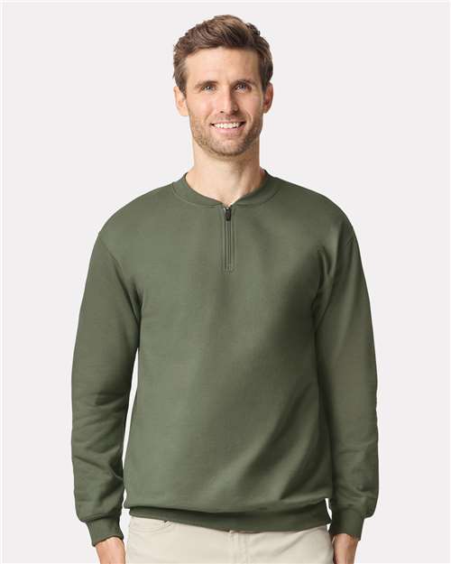 Gildan - Unisex Softstyle® Midweight 1/4 Zip Sweatshirt