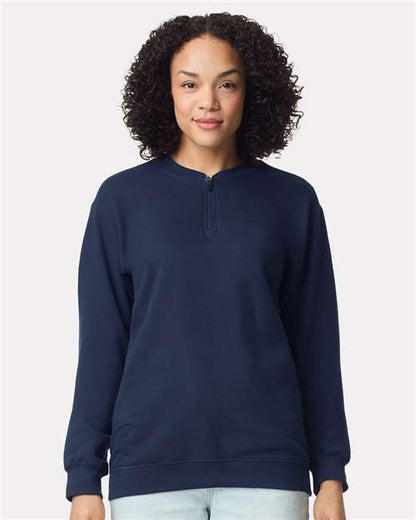 Gildan - Unisex Softstyle® Midweight 1/4 Zip Sweatshirt