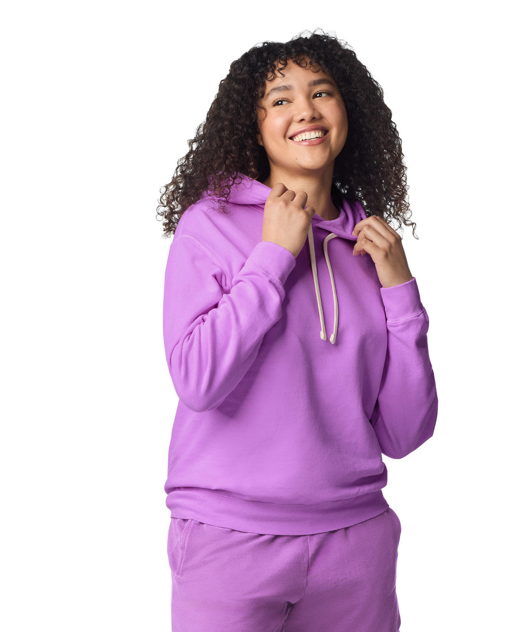 Comfort Colors - Unisex Garment-Dyed Lightweight Hooded Sweatshirt - 1467