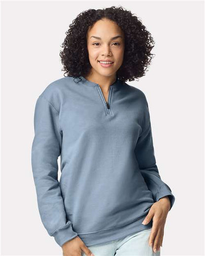Gildan - Unisex Softstyle® Midweight 1/4 Zip Sweatshirt